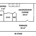 Avec Grande Terrasse A - Fr-1-306-1326 Apartment