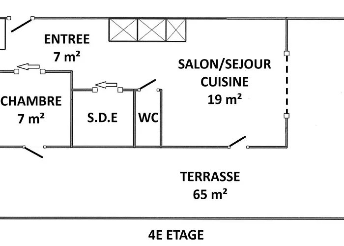 Avec Grande Terrasse A - Fr-1-306-1326 Apartment